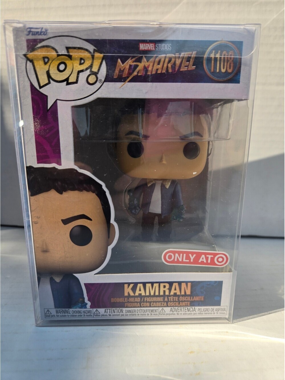 Funko Pop! Marvel Studios Ms. Marvel Kamran #1108 Target-Only Exclusive